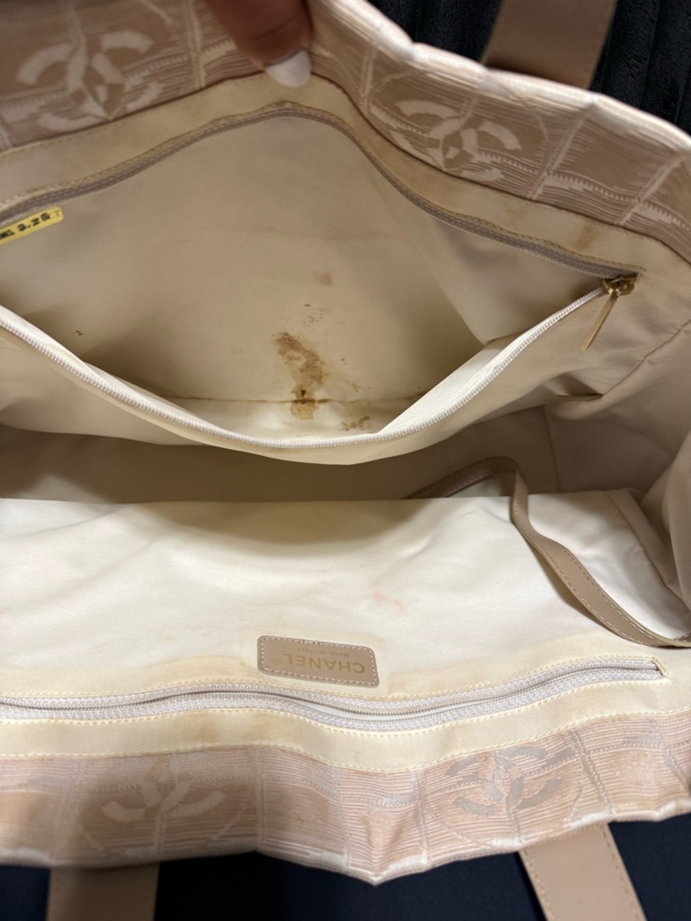 Chanel Beige Travel Tote Bag with COA - Picture 14 of 16